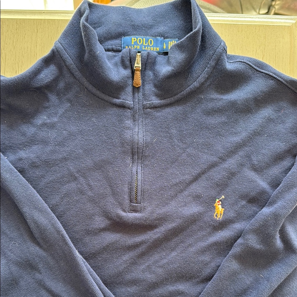 Polo Ralph Lauren Blue Half-Zip Pullover